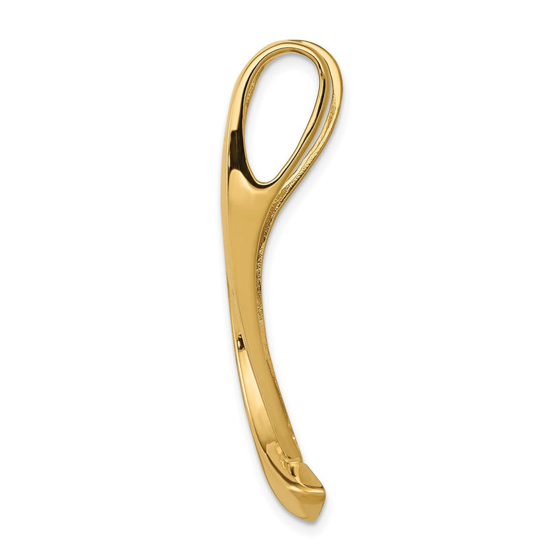 10K Yellow Gold 10K Fits Up To 8mm Both Modern Slide