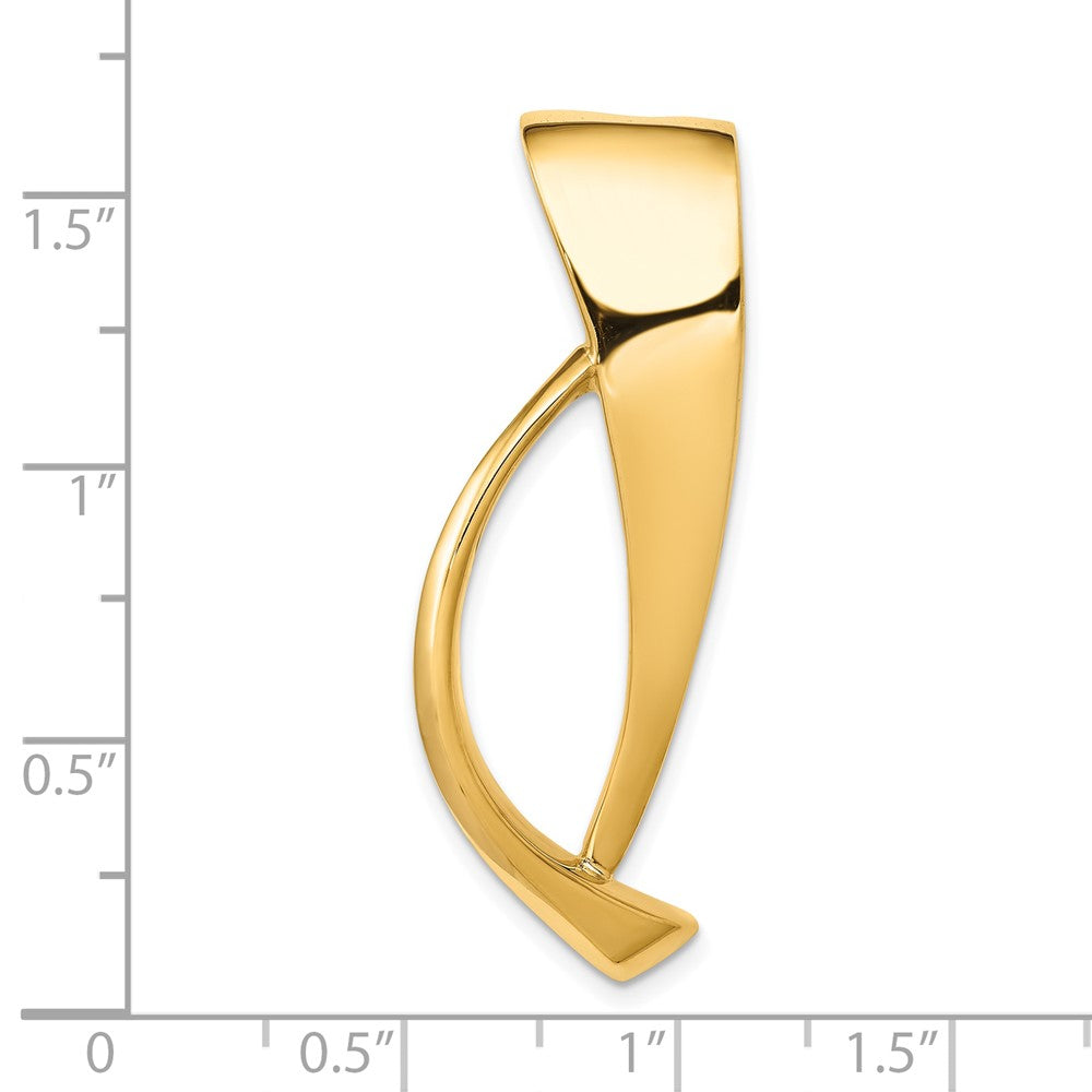 10K Yellow Gold 10K Fits Up To 8mm Both Modern Slide