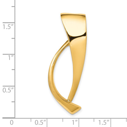 10K Yellow Gold 10K Fits Up To 8mm Both Modern Slide