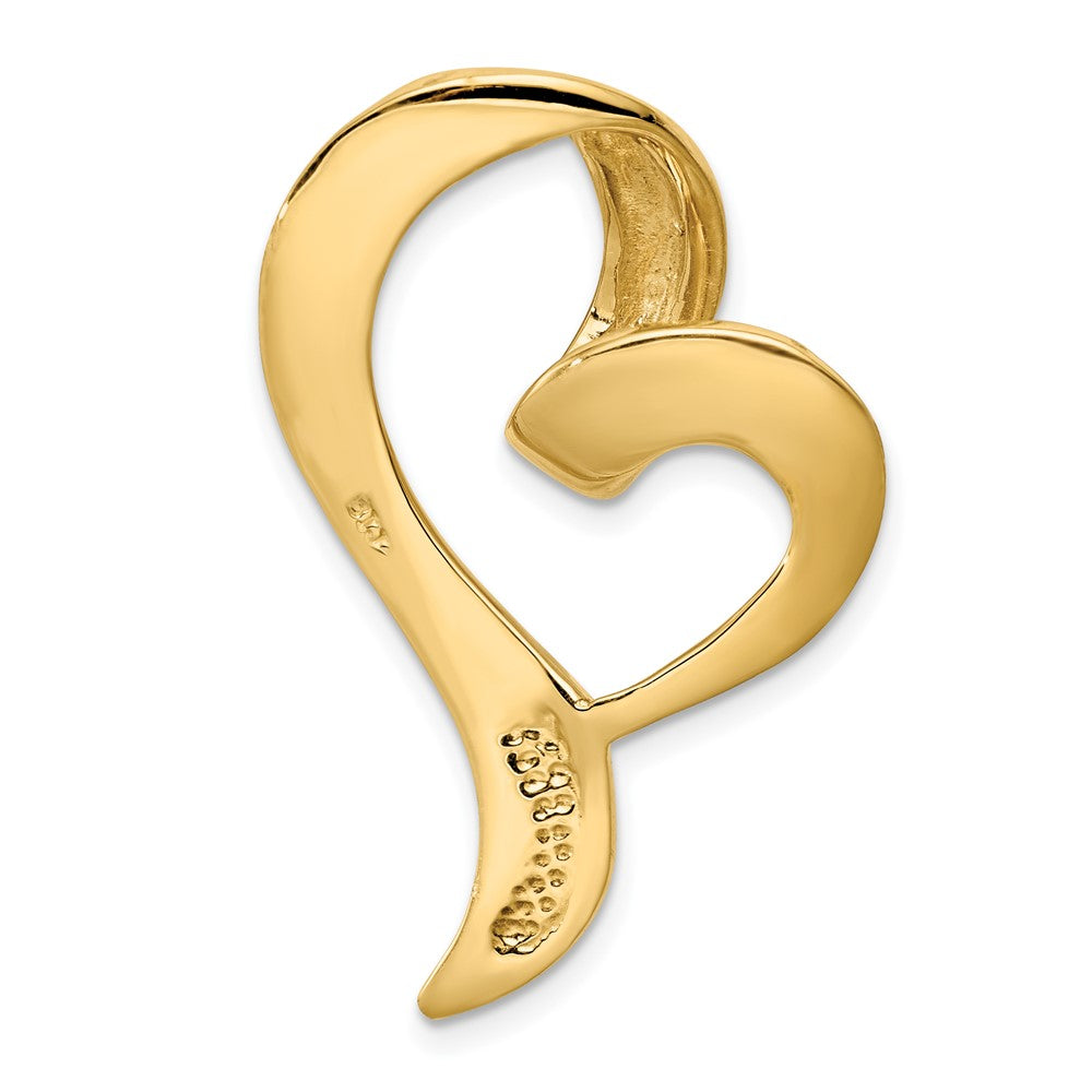 10K Yellow Gold 10K Heart Slide
