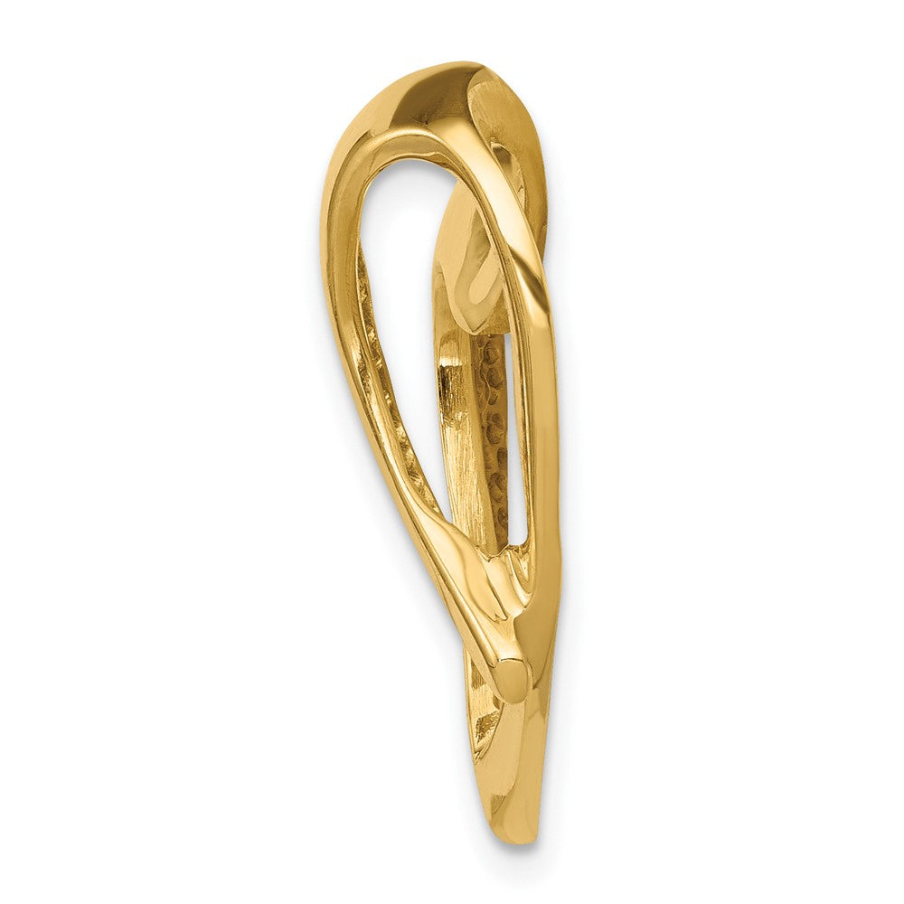 10K Yellow Gold 10K Heart Slide