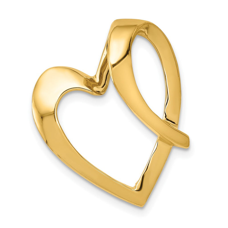 10K Yellow Gold 10K Heart Slide