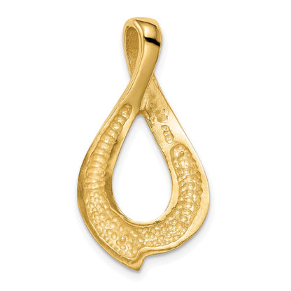 10K Yellow Gold 10K Fancy Slide