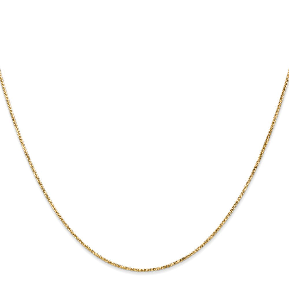 10K Yellow Gold 1.05mm Spiga Chain Necklace