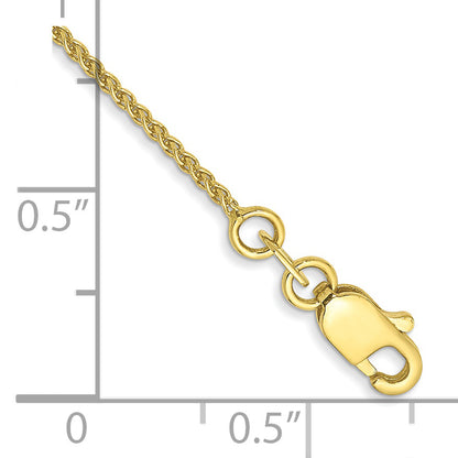 7 Inch 10K 1.05mm Spiga Chain