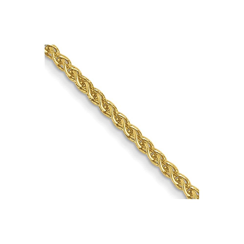 10K Yellow Gold 1.05mm Spiga Chain Necklace