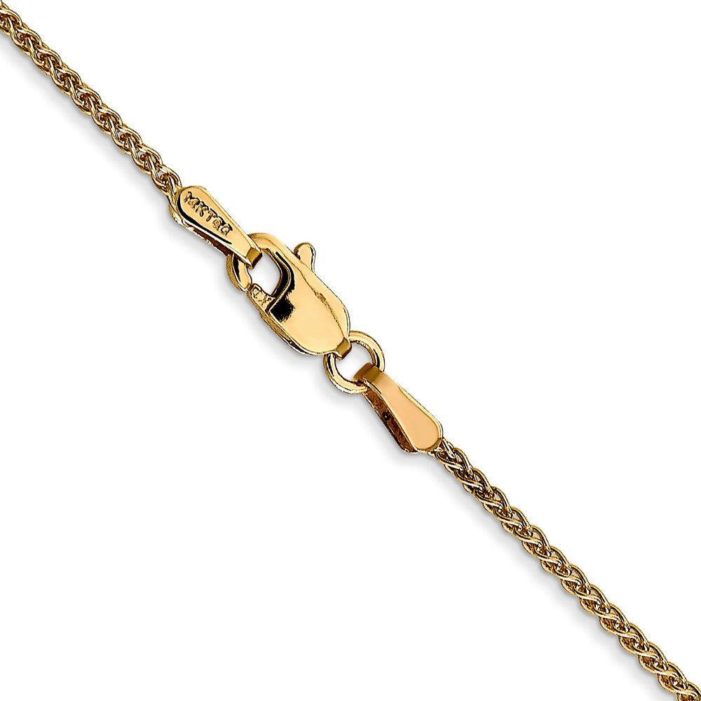 10K Yellow Gold 1.25mm Spiga Chain Necklace