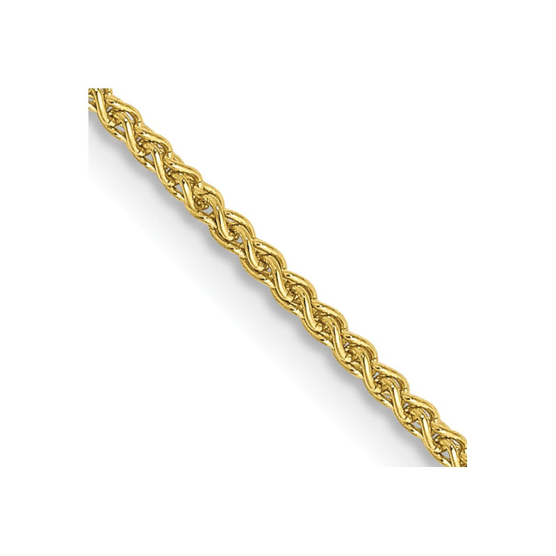 10K Yellow Gold 1.25mm Spiga Chain Necklace