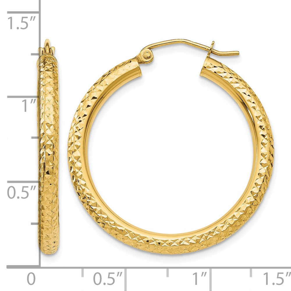 10k-yellow-gold-diamond-cut-3mm-round-hoop-earrings-1