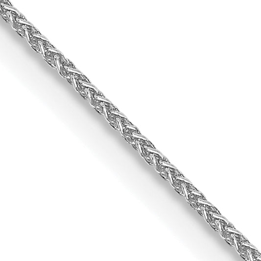 10K White Gold Wg .85mm Spiga Chain