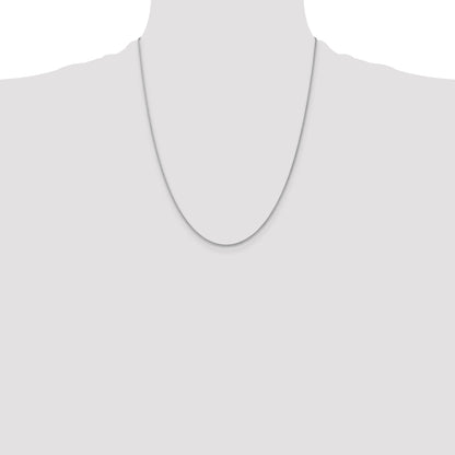10K White Gold Wg 1.05mm Spiga Chain