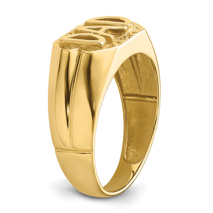 10K Yellow Gold Gents Ring Mounting