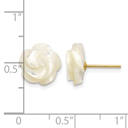 10k-yellow-gold-10mm-white-mother-of-pearl-flower-design-post-stud-earrings-10xf594ew