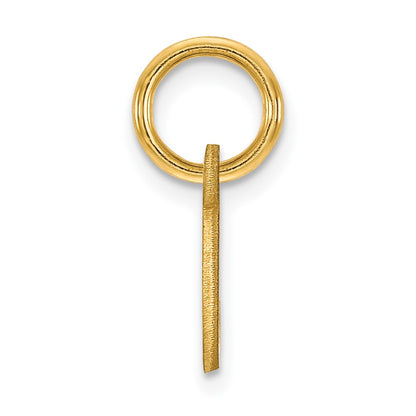 10K Yellow Gold 10Ky Upper Case Letter C Initial Charm