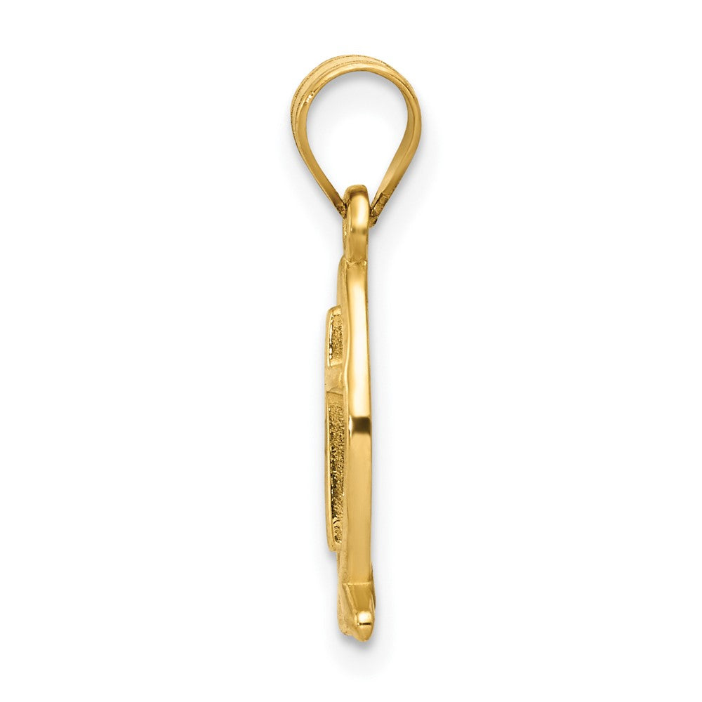 10K Yellow Gold Ichthus Fish Charm