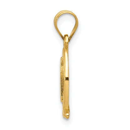 10K Yellow Gold Ichthus Fish Charm