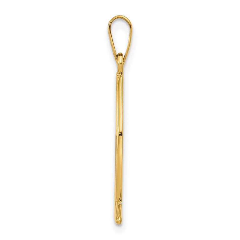10K Yellow Gold Ichthus Fish Charm