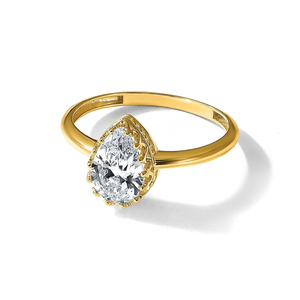 10k-yellow-gold-tiara-collection-polished-pear-cz-ring-size-7-only-10yc422