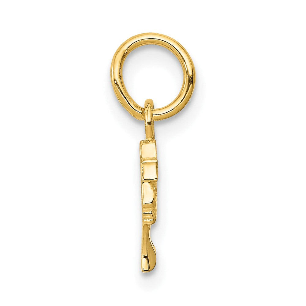 10K Yellow Gold Nefertiti Charm