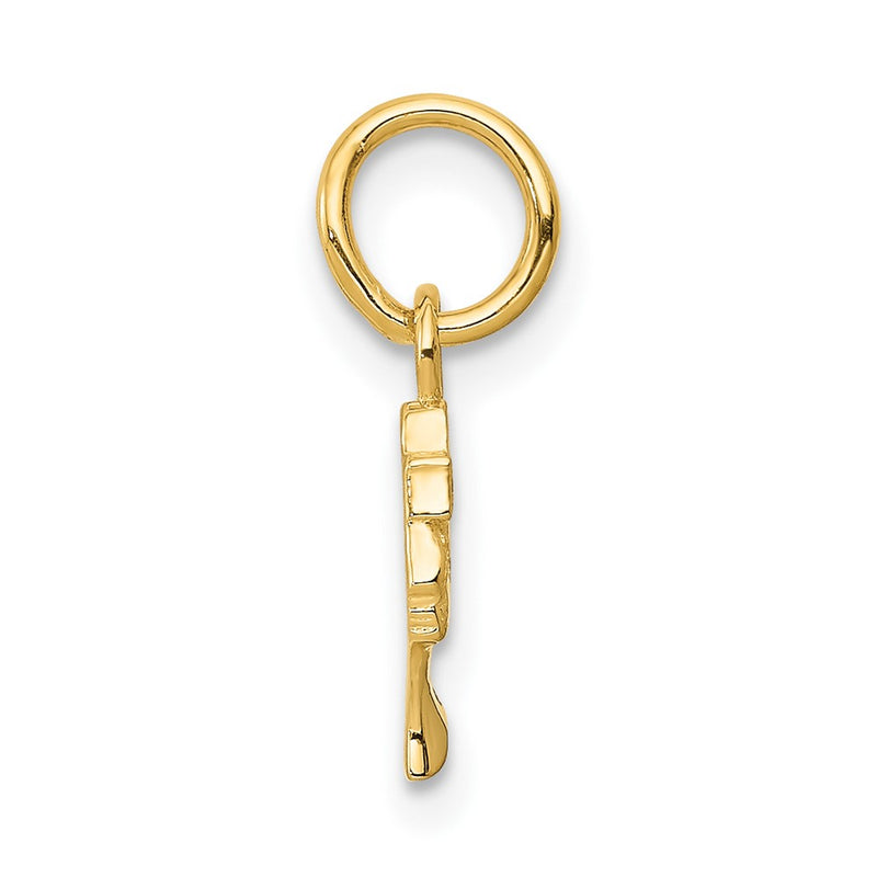 10K Yellow Gold Nefertiti Charm