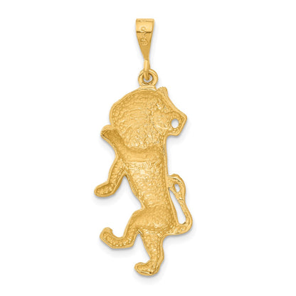 10K Yellow Gold Leo Zodiac Charm
