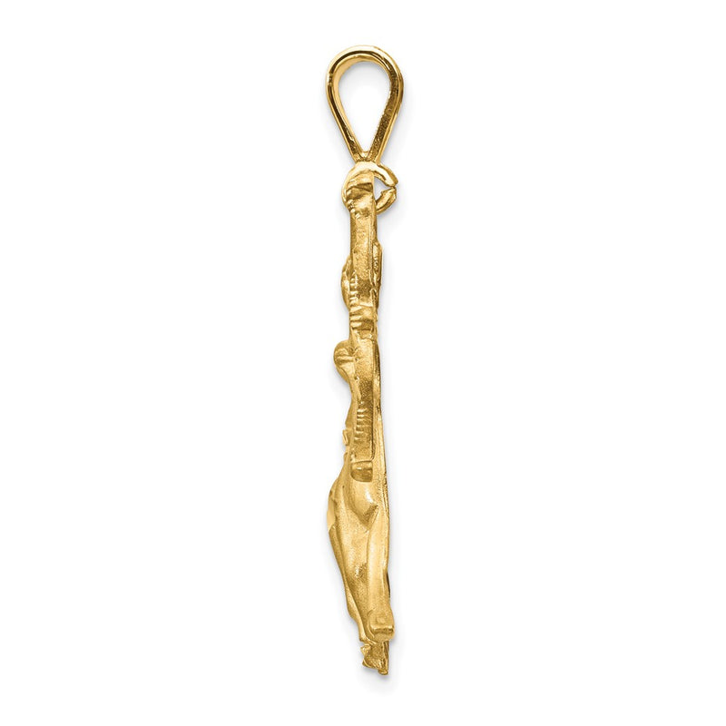 10K Yellow Gold Sagittarius Zodiac Charm