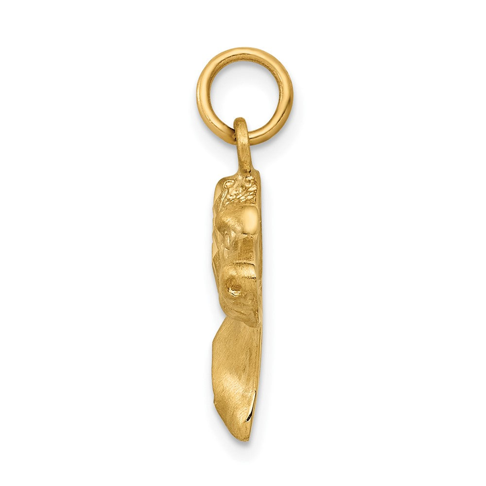 10K Yellow Gold 10Ky Dog Charm