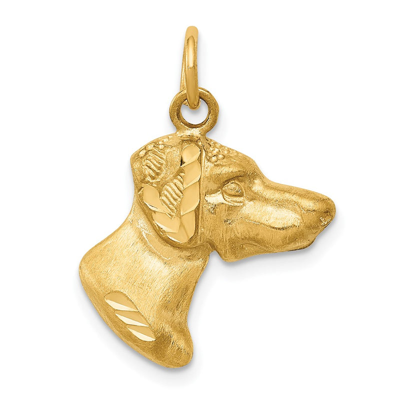 10K Yellow Gold 10Ky Dog Charm