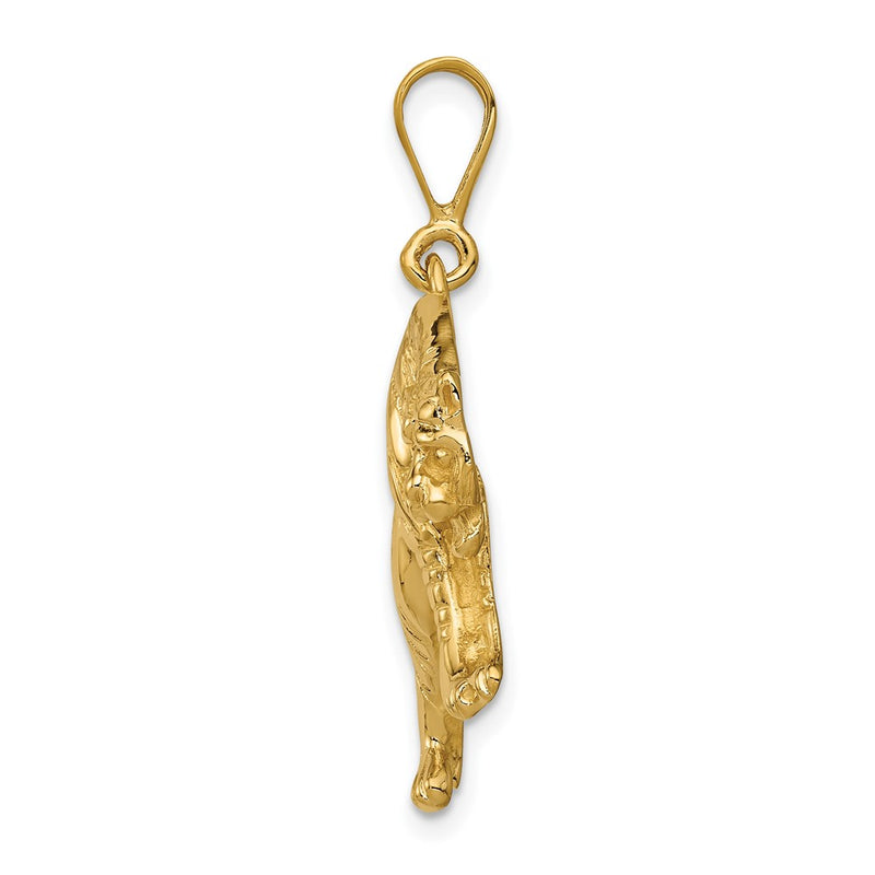 10K Yellow Gold Tiger Charm