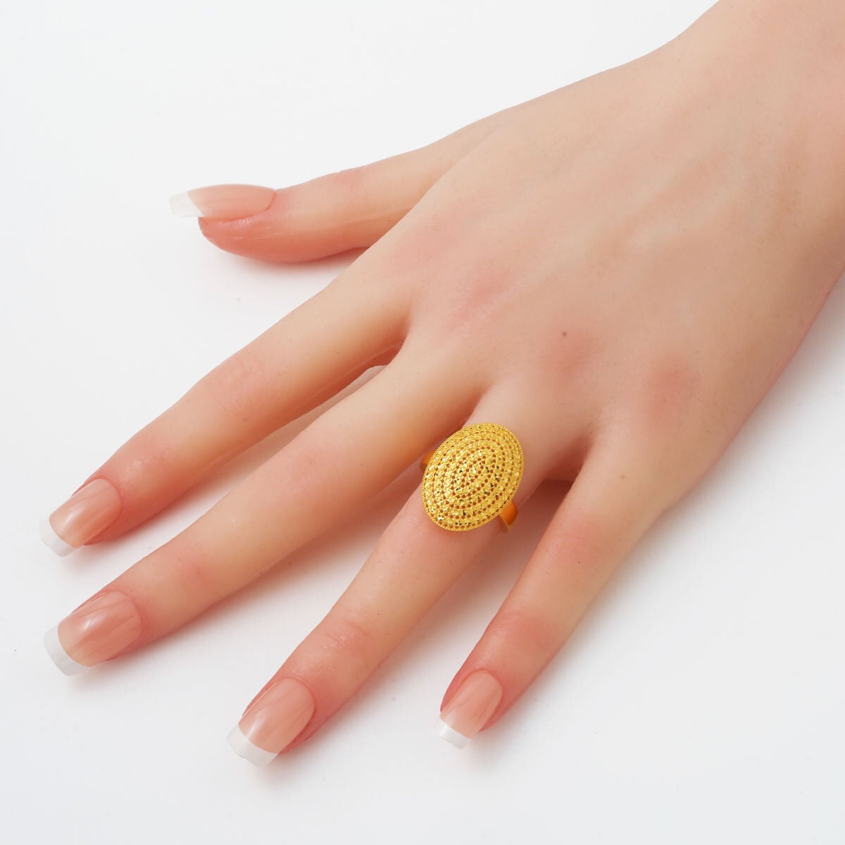 14K Yellow Gold Livia Oval Ring