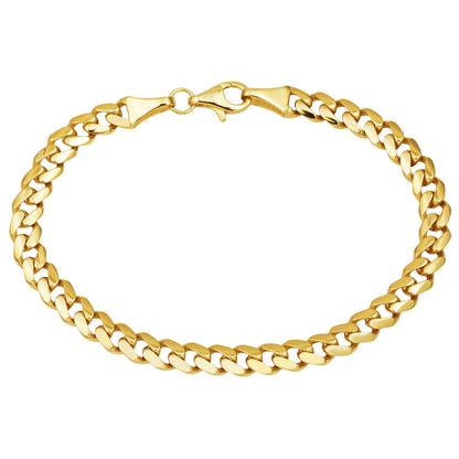 14K Yellow Gold Classic Curb Bracelet (4.51 g)