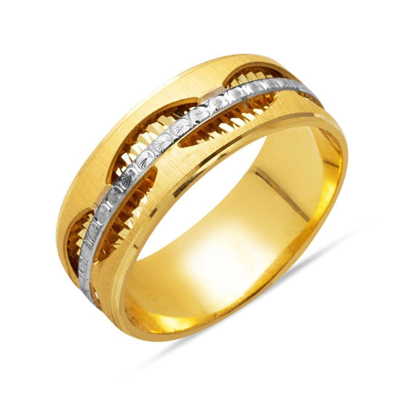 14K Yellow Gold Women's Wedding Band Ring