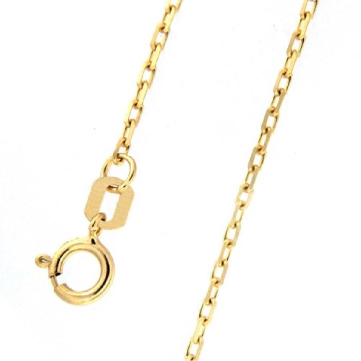 14K Yellow Gold Cable Neck Chain