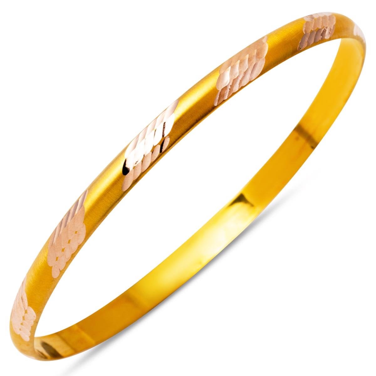 14K Yellow Gold Gift Bangle (3.6 g)
