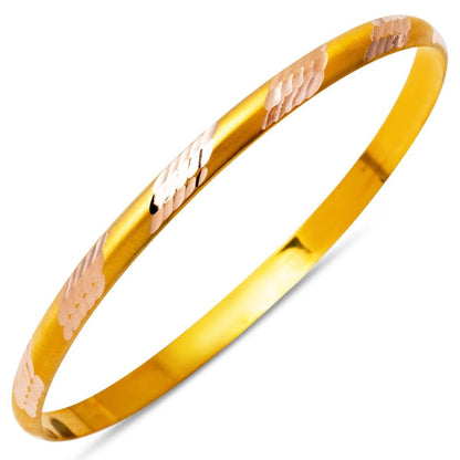 14K Yellow Gold Gift Bangle (3.6 g)