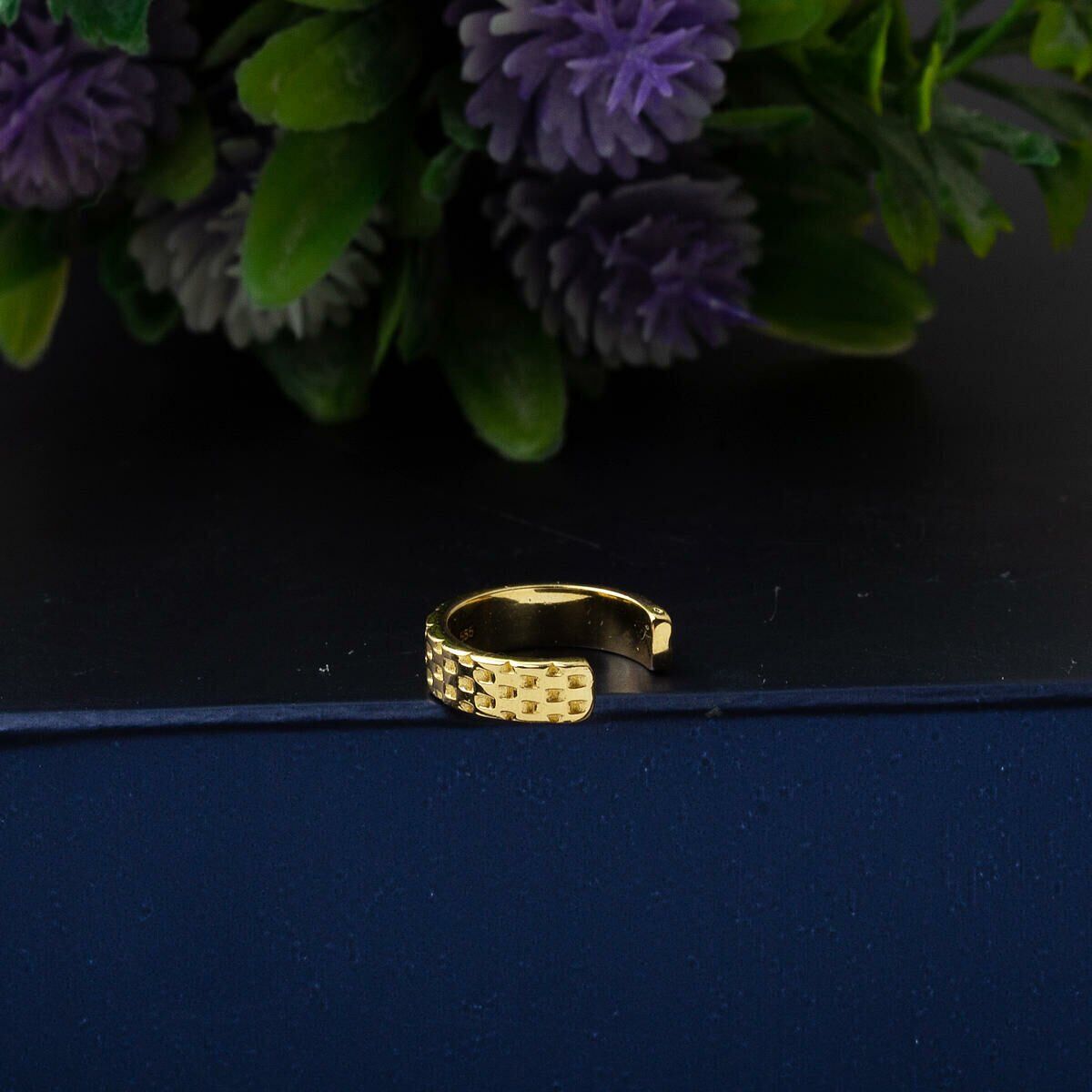 14K Yellow Gold Cartilage Earrings