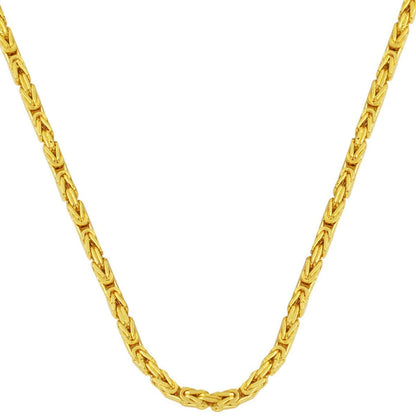 14K Yellow Gold King Chain 60 cm