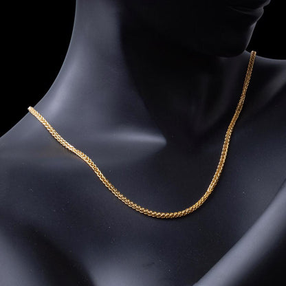 14K Yellow Gold Meridian Chain 60 cm
