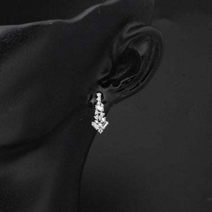 14K White Gold Cubic Zirconia Design Promise Set