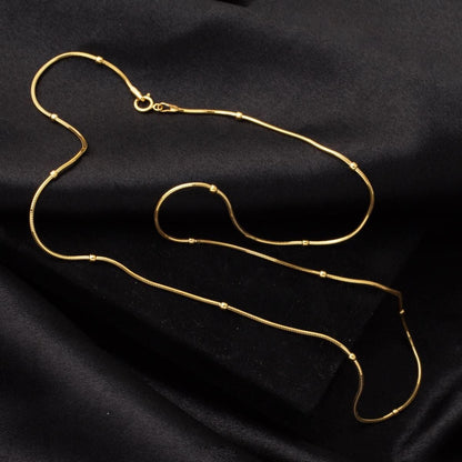 14K Yellow Gold Italian Chain Necklace