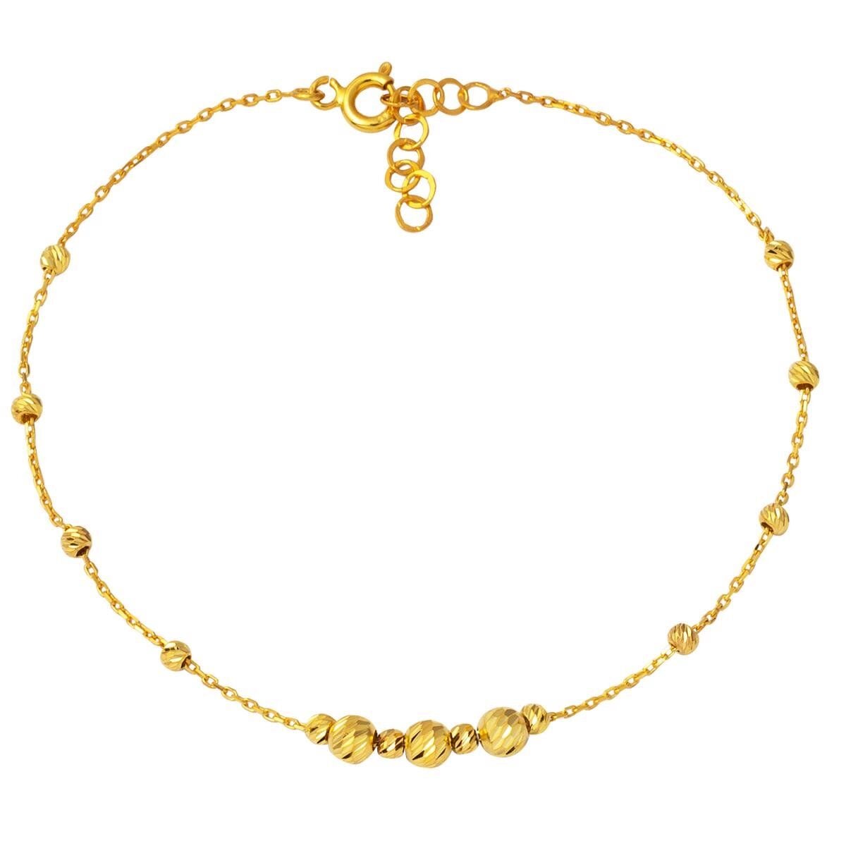 14K Yellow Gold Chain Bracelet (1.5 g)