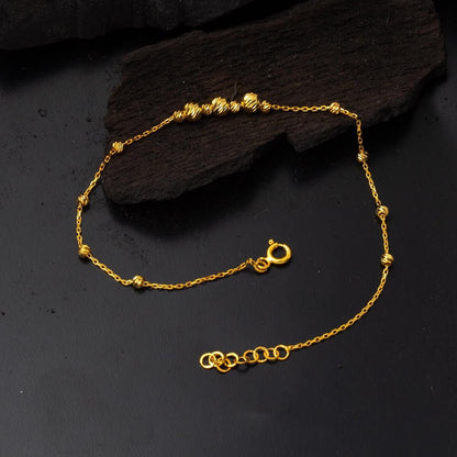 14K Yellow Gold Chain Bracelet (1.5 g)