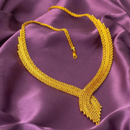 14K Yellow Gold Spiral Braided Set