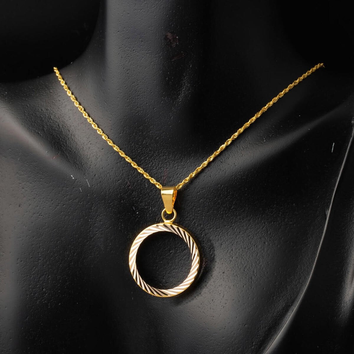 14K Yellow Gold Full Attachable Necklace