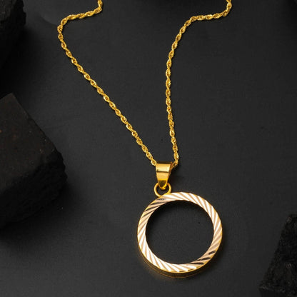 14K Yellow Gold Full Attachable Necklace