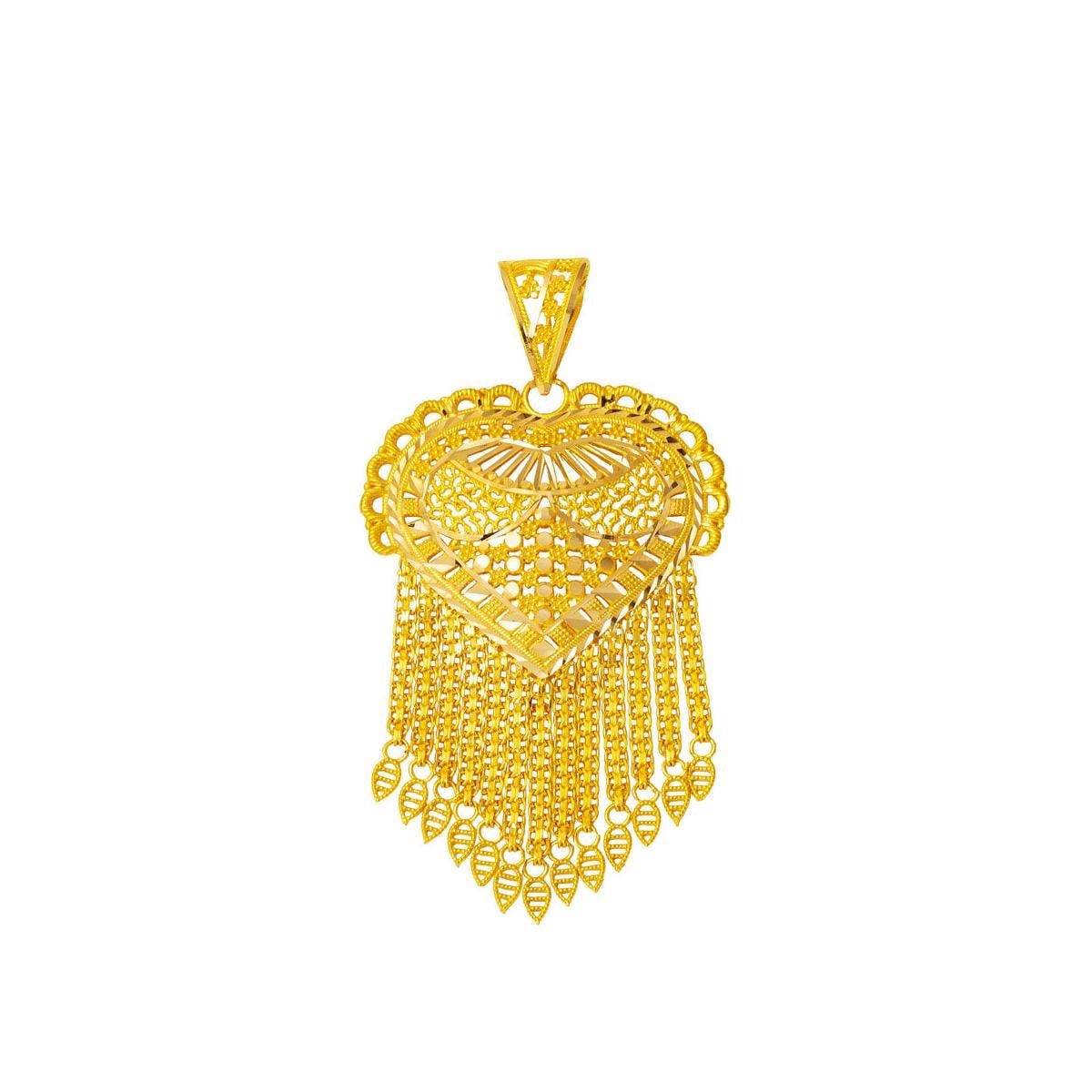 14K Yellow Gold Indian Style Chain Necklace