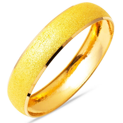 22K Yellow Gold 1.5 CM Wide Bangle (27.67 g)