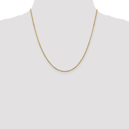 20 Inch 14K 1.7mm Flat Cable Chain Necklace