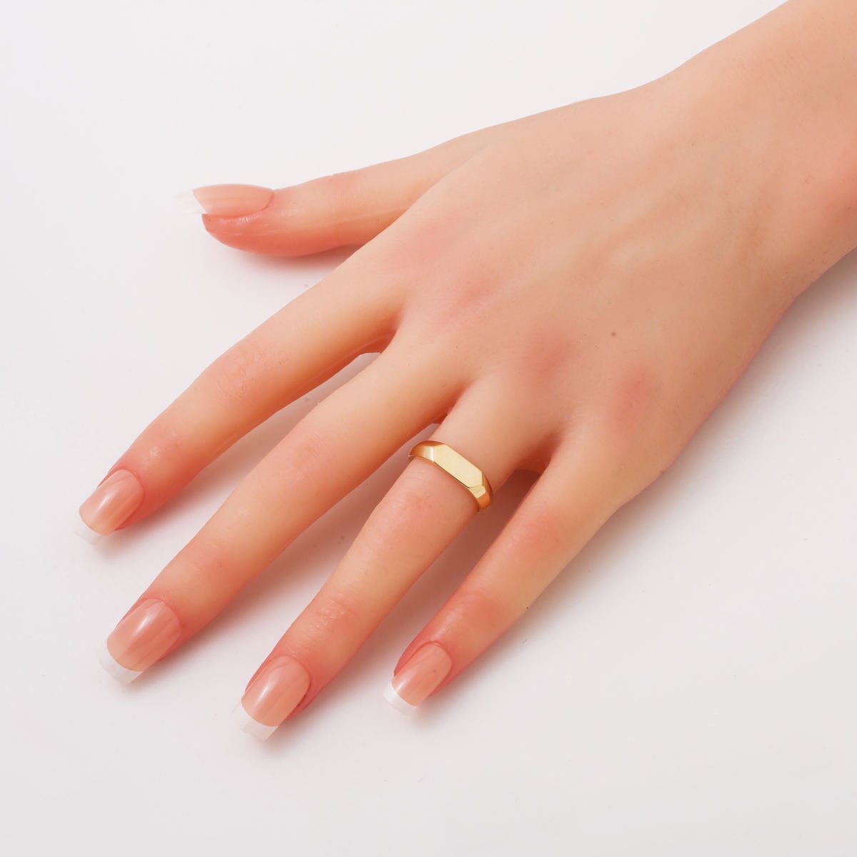 14K Yellow Gold Signet Ring