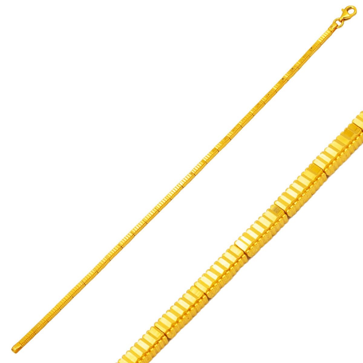14K Yellow Gold Sparkling Ajda Bracelet